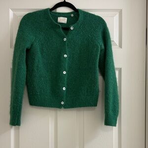 Doen Green Petra Cardigan